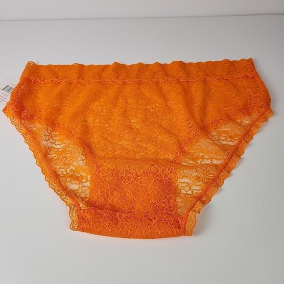 4 Splendies Bikini Brief Womens 1X Underwear Panties Sheer Lace Cotton Mix NWT - Picture 16 of 16